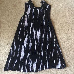 Edgy Tye Dye Tank Dress